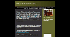 Desktop Screenshot of hartifactsfurniture.com